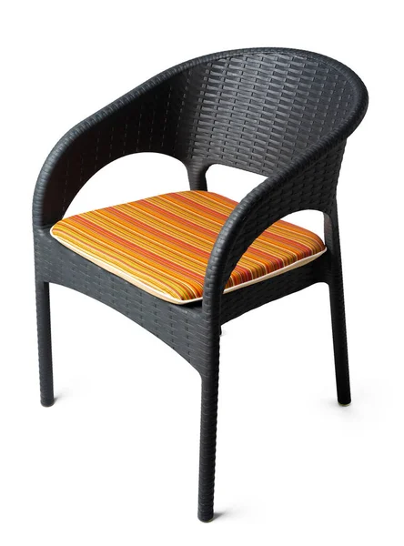 Comfortable chair isolated on white. Studio shot — Stock Photo, Image