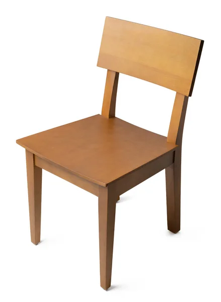 Eleganter bequemer Stuhl isoliert auf weißem Hintergrund — Stockfoto