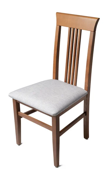 Κομψό άνετη καρέκλα απομονωμένη σε λευκό φόντο — Φωτογραφία Αρχείου