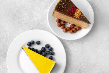 Fındıklı çikolatalı kek.