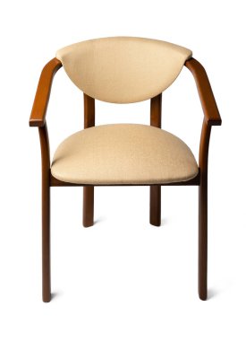 Modern tasarım sandalyesi beyaz arkaplanda izole