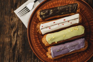 Renkli pastalar grubu, burayı kapatın.