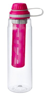 Beyaz şarap için boş plastik şişe.