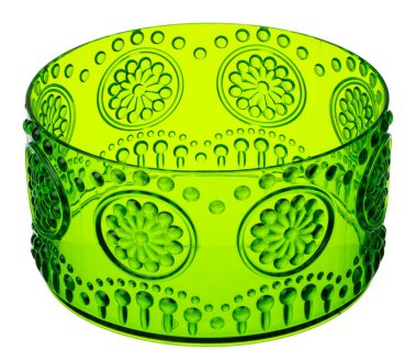 Şekerler için cam depolama kabı ya da beyaz üzerinde izole diğer yiyecekler