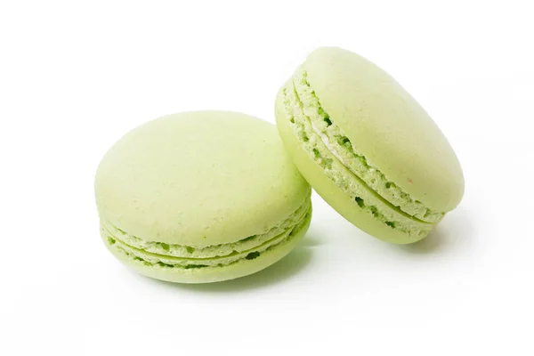 Печенье французского цвета, выделенное на белом — стоковое фото