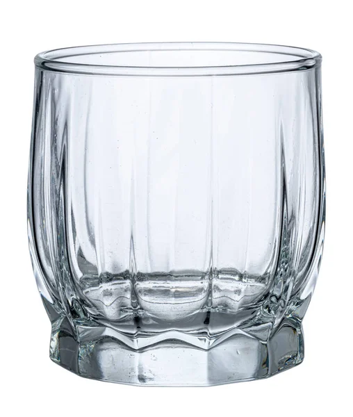 Tomma nya glas isolerad på vit bakgrund — Stockfoto