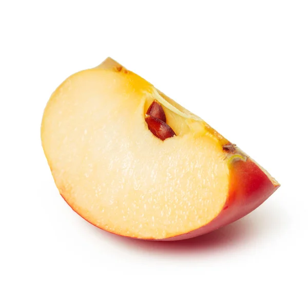 Jabłka na białym tle. Wysokiej jakości zdjęcie — Zdjęcie stockowe