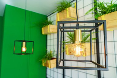 Parlak ampullü yaratıcı tavan arası lambası