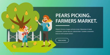 Toplama hasat düz poster