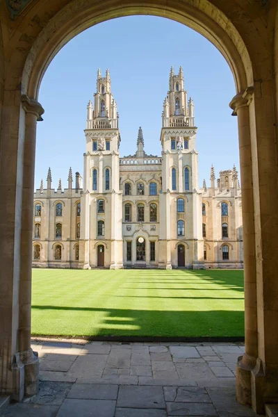 All Souls College is one of the wealthiest colleges in Oxford. The historical building is very famous and beautiful