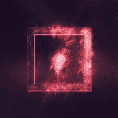 Bir üst zar. Soyut gece gökyüzü arka plan