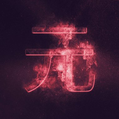 RMB Çin para birimi Yuan sembol sembolü. Para para birimi simgesi. Soyut gece gökyüzü arka plan. 