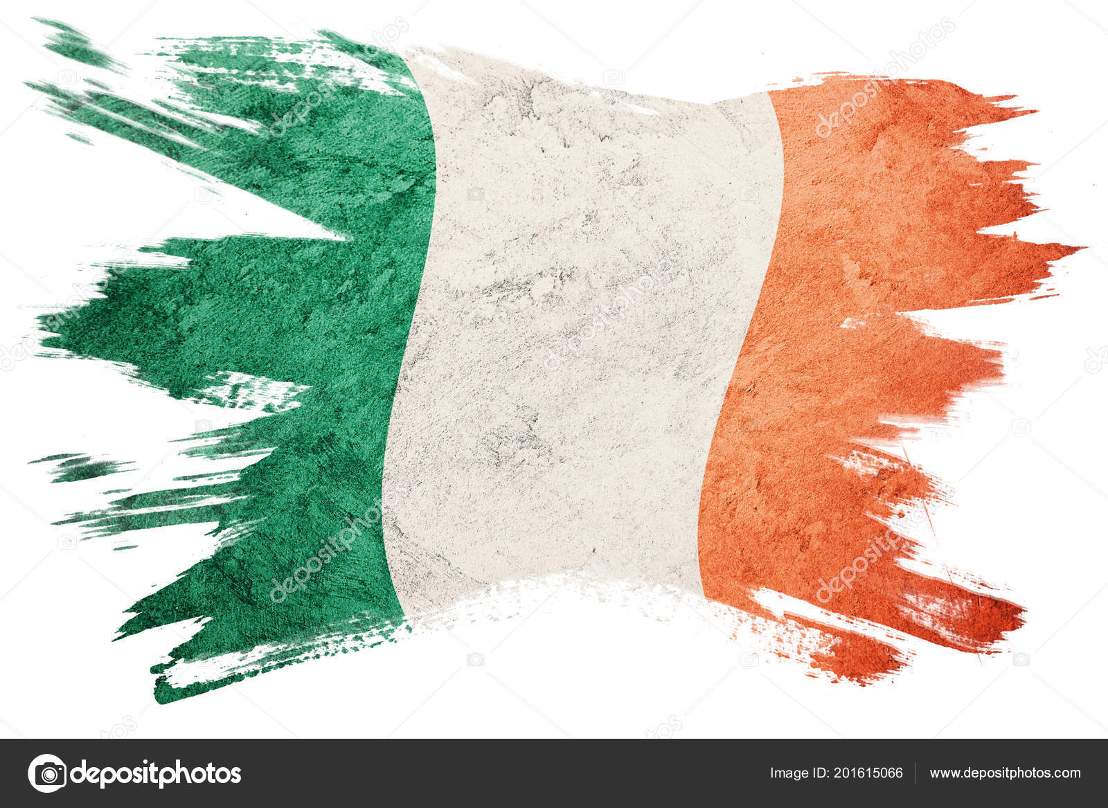 Irish Flag Drawing