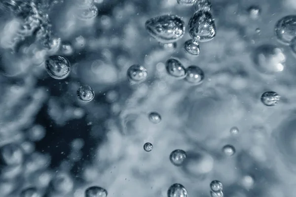 Air bubbles, underwater bubbles Abstract Background.