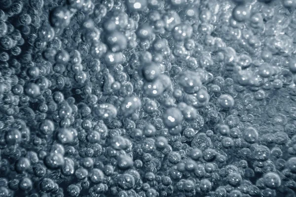 Air bubbles, underwater bubbles Abstract Background.