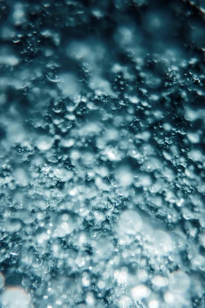 Luftblasen Unterwasserblasen Abstrakter Hintergrund — Stockfoto