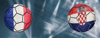 Fransa vs Hırvatistan futbol maçı