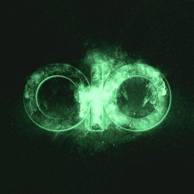 Boşanma sembolü. Yeşil simge