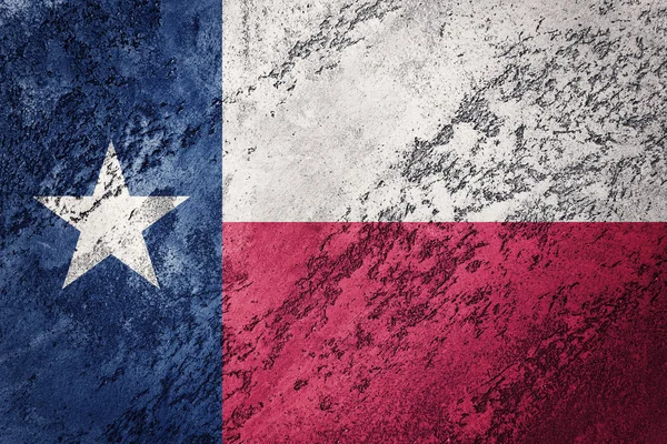 Grunge Texas State Flag Texas Flag Background Grunge Texture — Stock Photo, Image