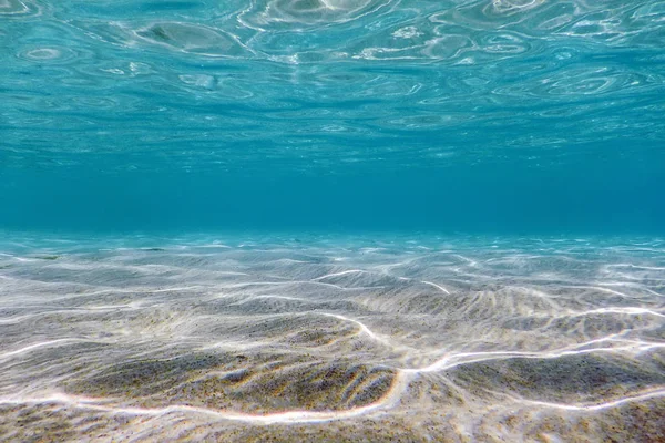 Sandbotten Undervattensbakgrund — Stockfoto