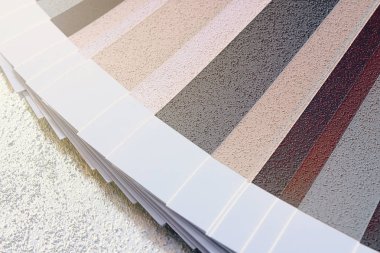 Örnek renkleri kataloğu, boya sesi seçtiğiniz renk tekerleği