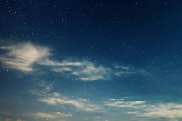 Nachthimmel Hintergründe Mit Sternen Und Wolken — Stockfoto