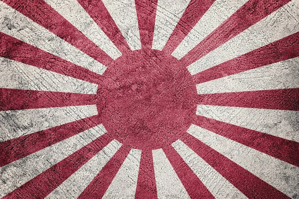 Grunge Rising Sun Japonia Flag Flaga Japonii Grunge Tekstur — Zdjęcie stockowe