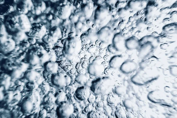 Undervattens Bubblor Abstrakt Bakgrund Luftbubblor Vattnet Bakgrund — Stockfoto