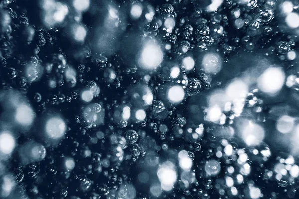 Onderwater Bubbels Abstracte Achtergrond Luchtbellen Achtergrond Van Water — Stockfoto