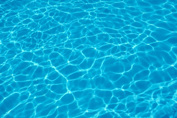 Swimmingpool Vatten Sol Reflektion Bakgrund Rippel Vatten — Stockfoto