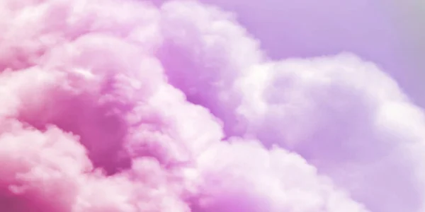 Σύννεφο Και Ουρανό Παστέλ Χρώμα Φόντου Αφηρημένου Χαρακτήρα — Φωτογραφία Αρχείου