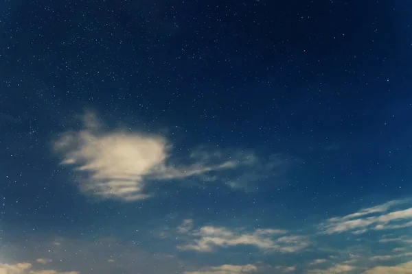 Nachthimmel Hintergründe Mit Sternen Und Wolken — Stockfoto