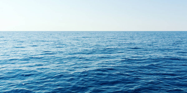 Голубое море и чистое небо. Карибское море
.