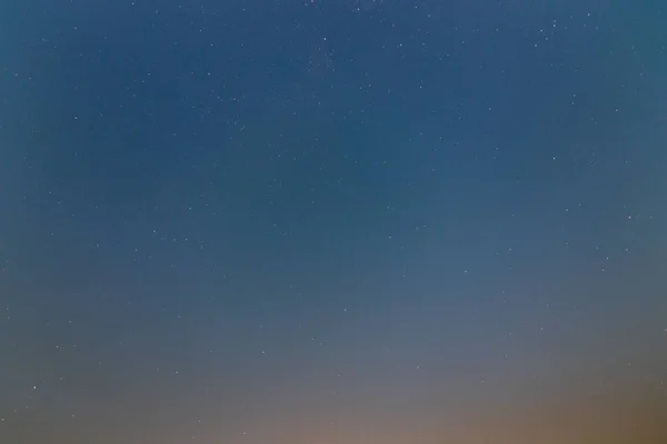 Noční Obloha Pozadí Hvězdami Mraky — Stock fotografie