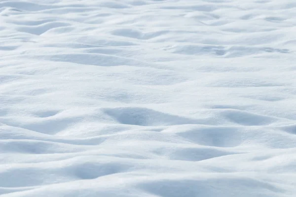 Profondi Cumuli Neve Fondo Invernale — Foto Stock