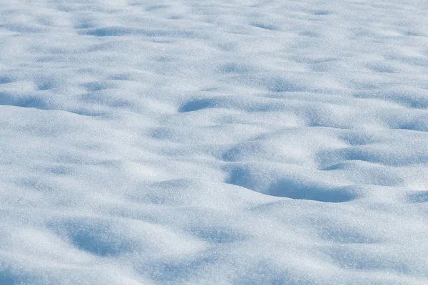 Tiefe Schneeverwehungen Winterhintergrund — Stockfoto