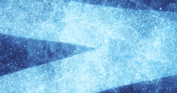 白羊座十二生肖星座 抽象夜空 — 图库视频影像
