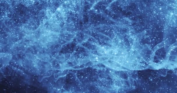 Sinal Zodíaco Libra Abstrato Céu Noturno — Vídeo de Stock