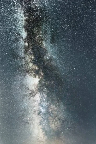 Cielo estrellado con millones de estrellas, galaxia Vía Láctea — Foto de Stock