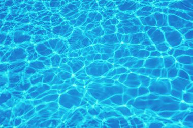 Swimming pool water sun reflection background. Ripple Water. clipart
