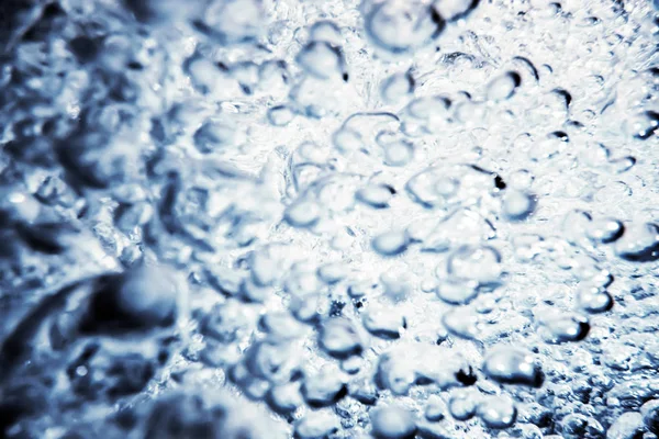 Air bubbles, underwater bubbles Abstract underwater background. — Stock Photo, Image