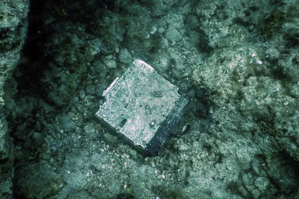 Lost Black Box Underwater, Lost Flight Data Recorder from a plan