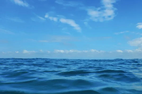 Fundo da Água do Oceano, Onda Fechar — Fotografia de Stock