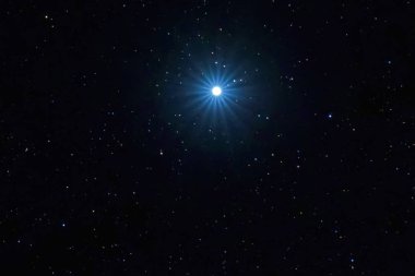 Gece gökyüzündeki en parlak yıldız, Sirius Yıldızı