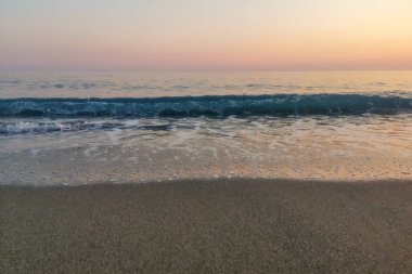 Sahilde Güzel Gün Batımı, Güneş, Gökyüzü, Deniz, Dalgalar