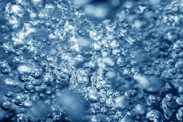 Air bubbles, underwater bubbles Abstract Background. — Stock Photo, Image