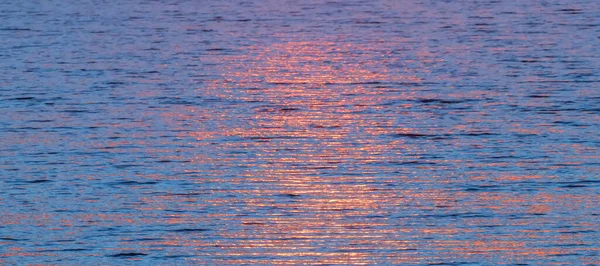 Sunset Water Surface Water Surface Sea Surface Water Background — Stock Photo, Image