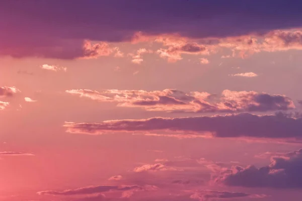 Beautiful Sky Clouds Sunset — Stock Photo, Image