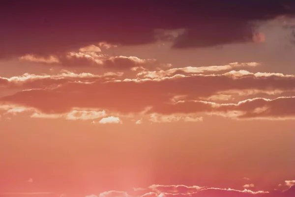 Beautiful Sky Clouds Sunset — Stock Photo, Image