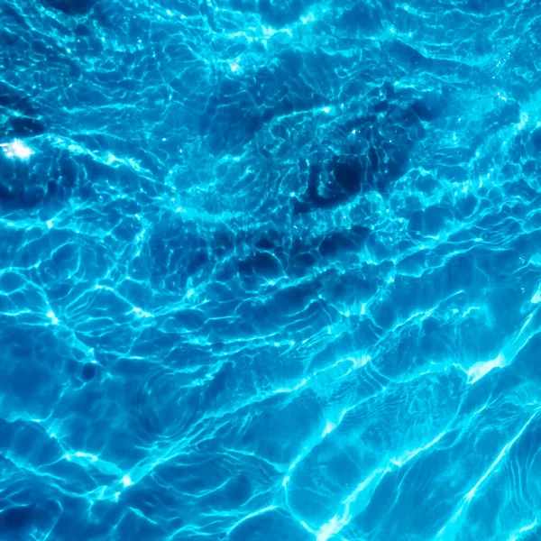 Welliges Wasser Sonnenreflexion Wasser Hintergrund — Stockfoto